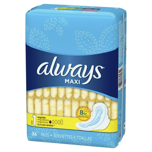 Always Maxi Pads with Wings - Regular Size 1 ( 16 Pads )