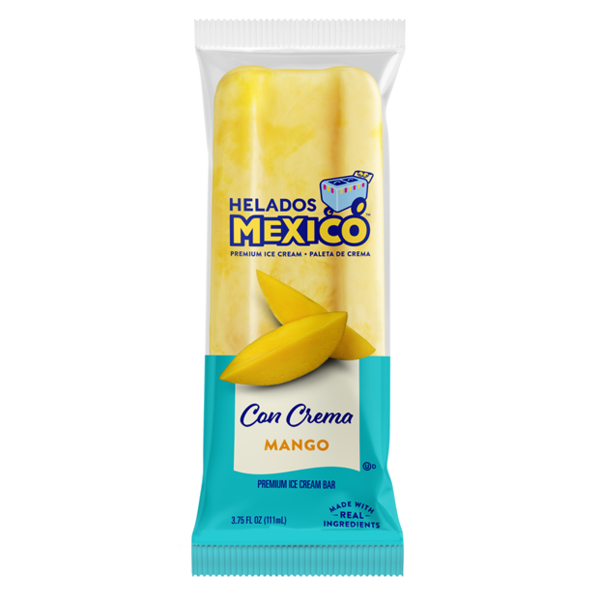 Helados Mexico Mango Premium Fruit Bar (4 oz)