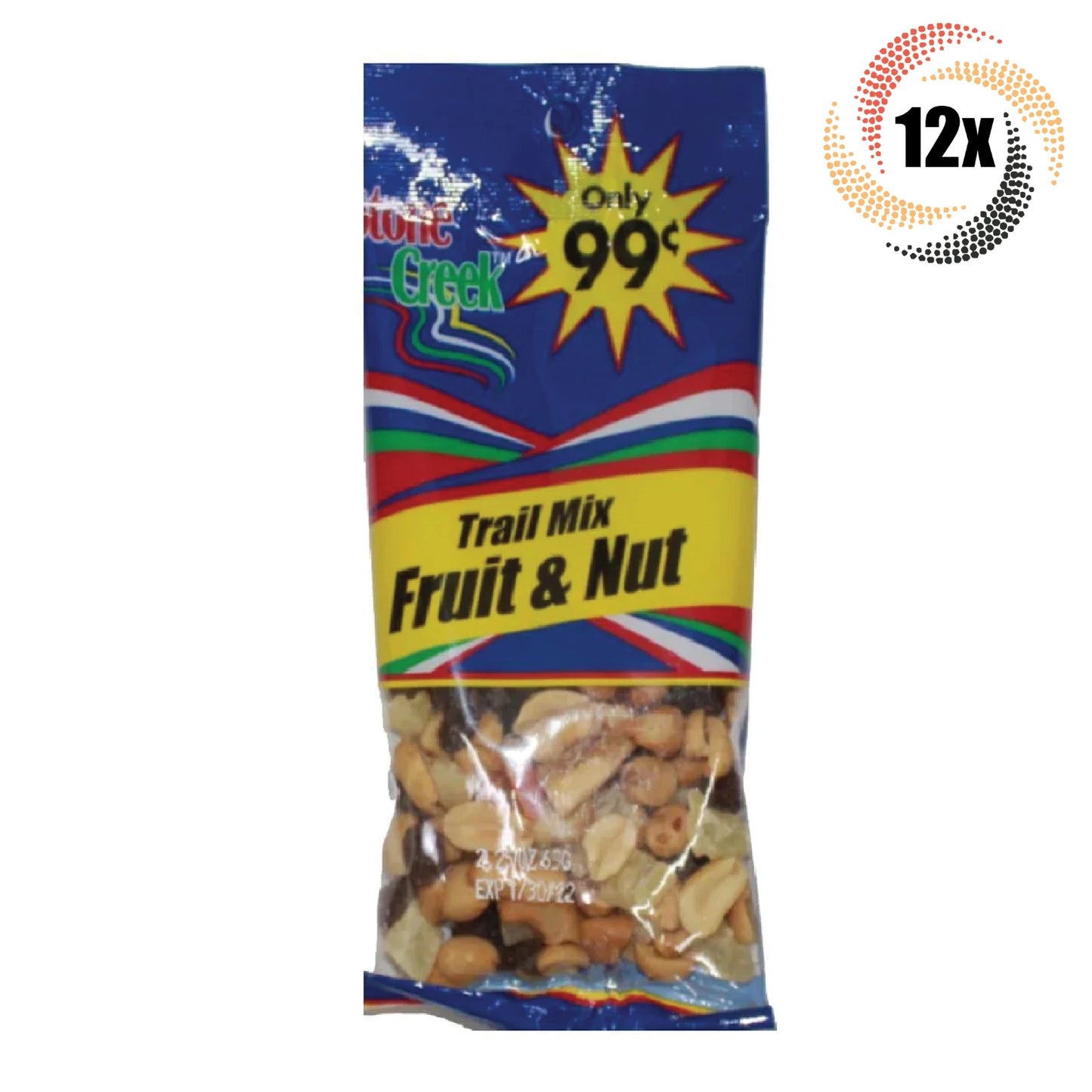Stone Creek Energy Trail Mix - 1.5 oz Snack Pack